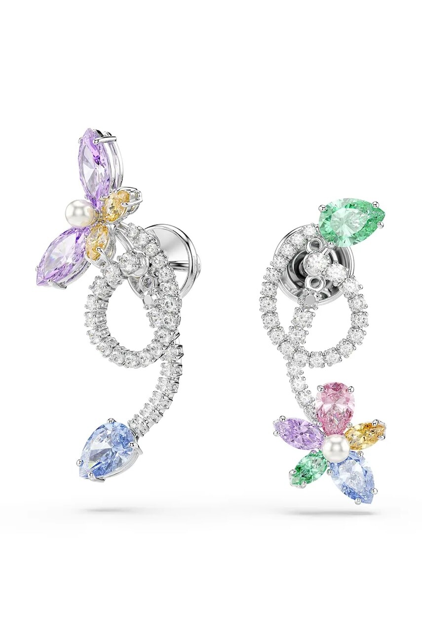 Swarovski náušnice dámske kovové s kryštálom Swarovski Ariana Grande x Swarovski