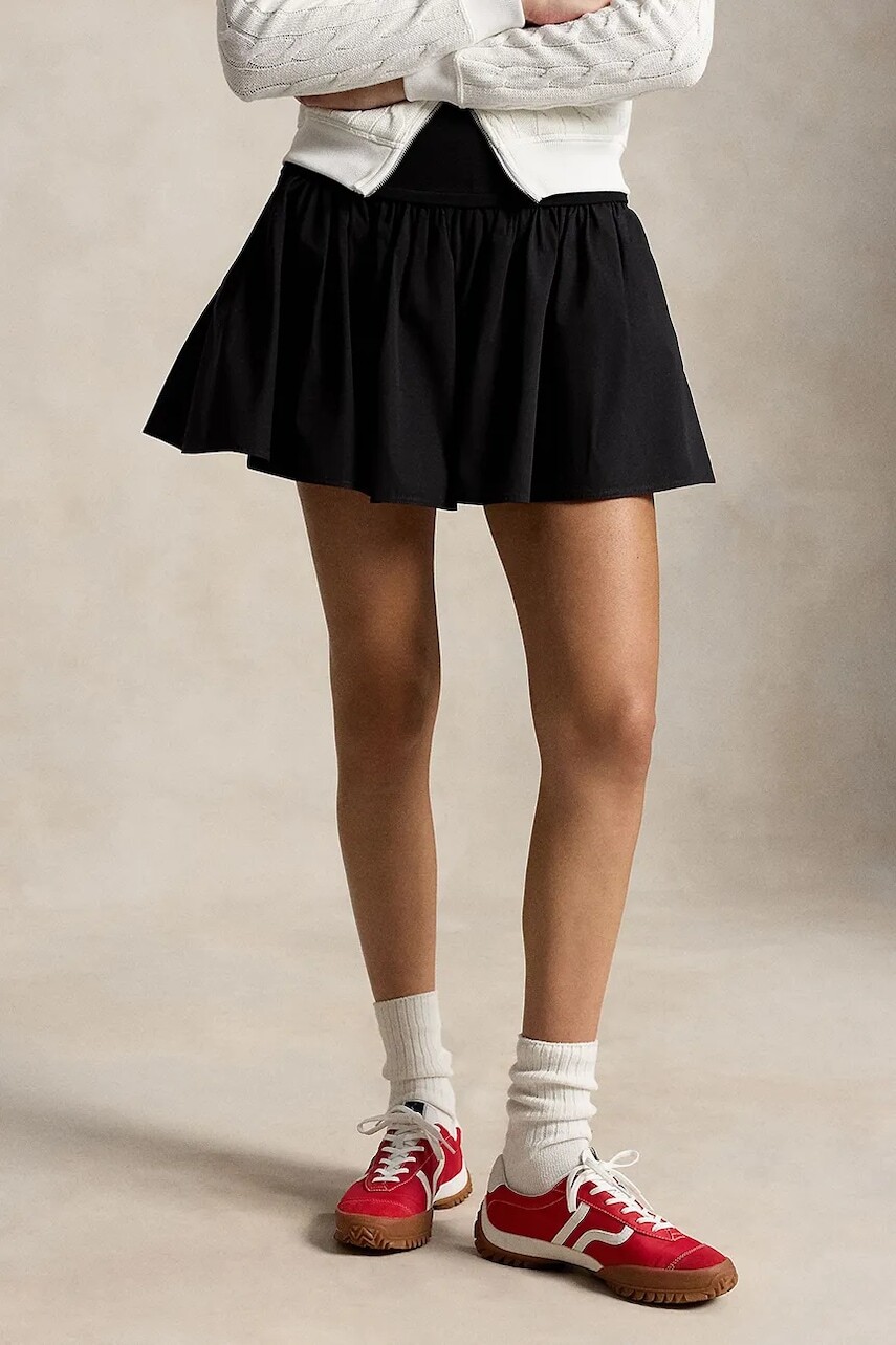 Polo Ralph Lauren sukňa bavlnená POPLIN-WVN-SKIRT