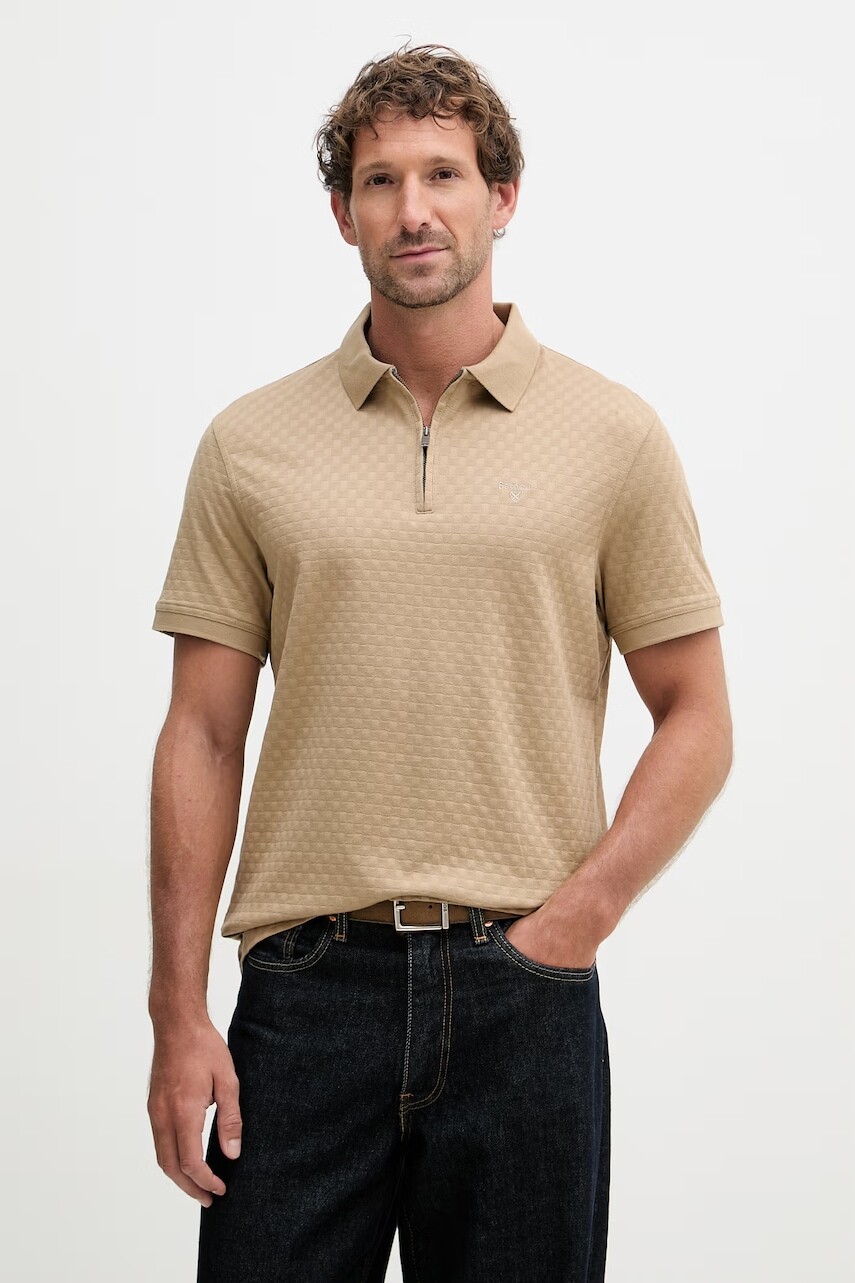 Barbour polo tričko pánske bavlnené Hockham