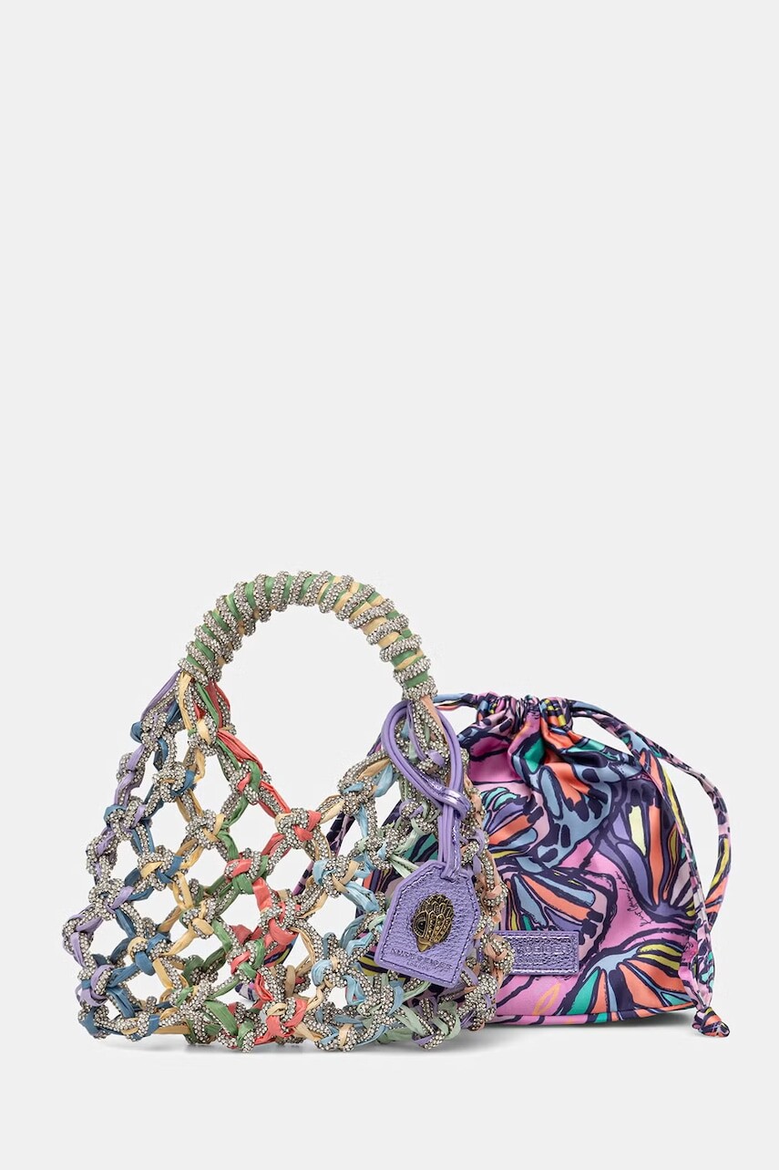 Kurt Geiger London kufríková kabelka dámska Macrame Crystal Bag