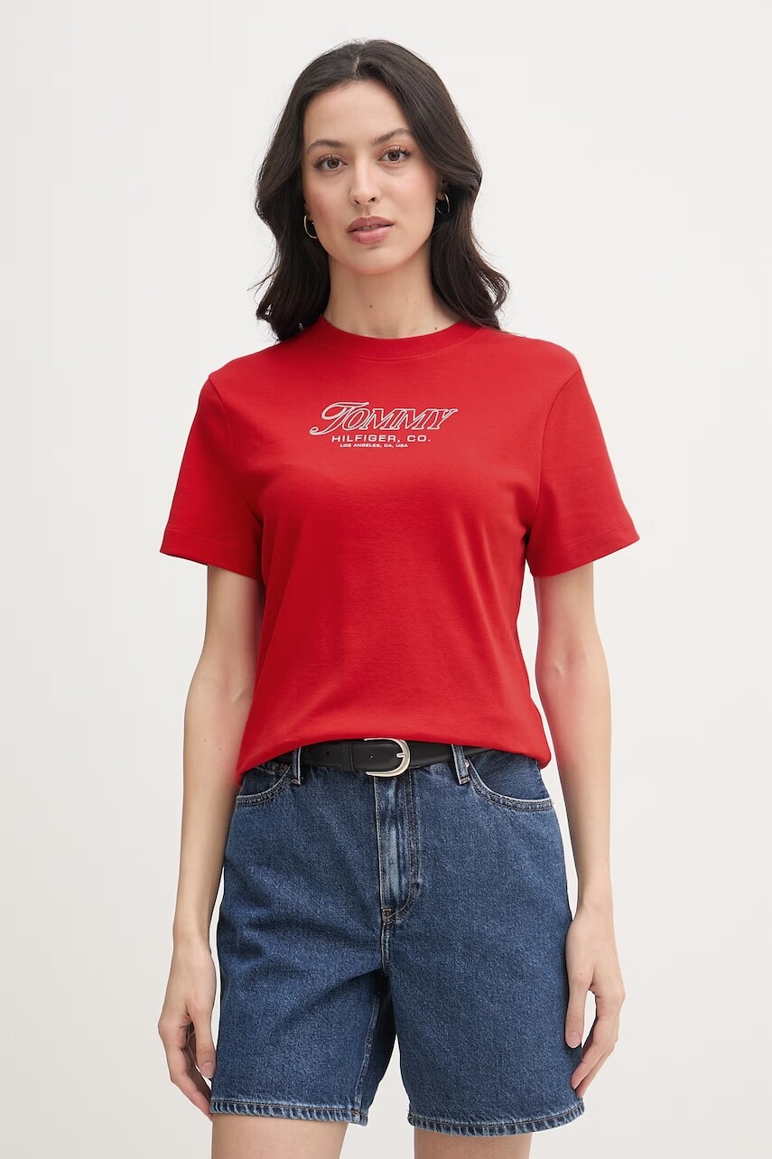 Tommy Hilfiger tričko dámske bavlnené SUMMER