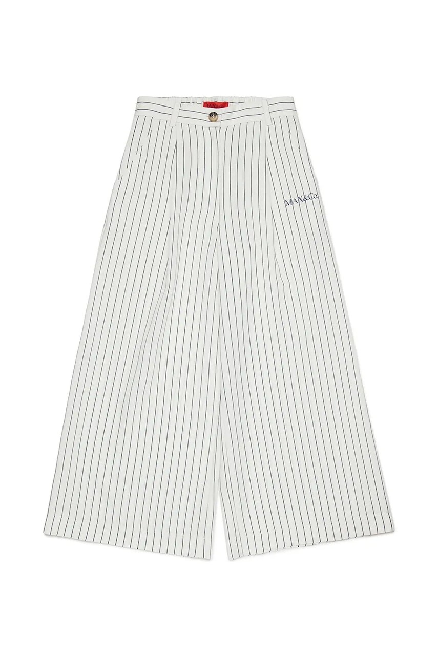 Max&Co. nohavice detské s viskózou MAXP47F TROUSERS
