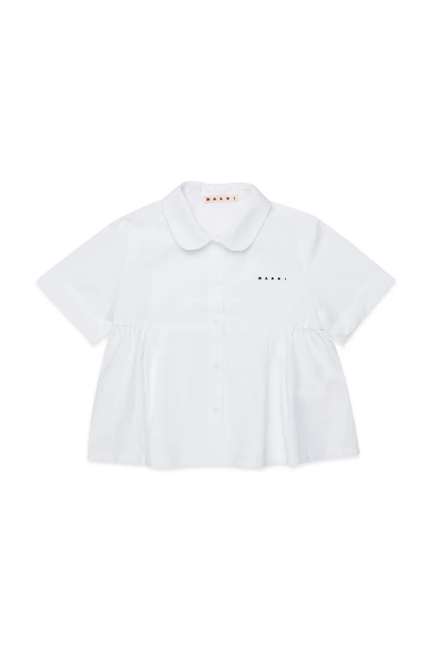 Marni košeľová blúzka detská bavlnená MC121F SHIRT