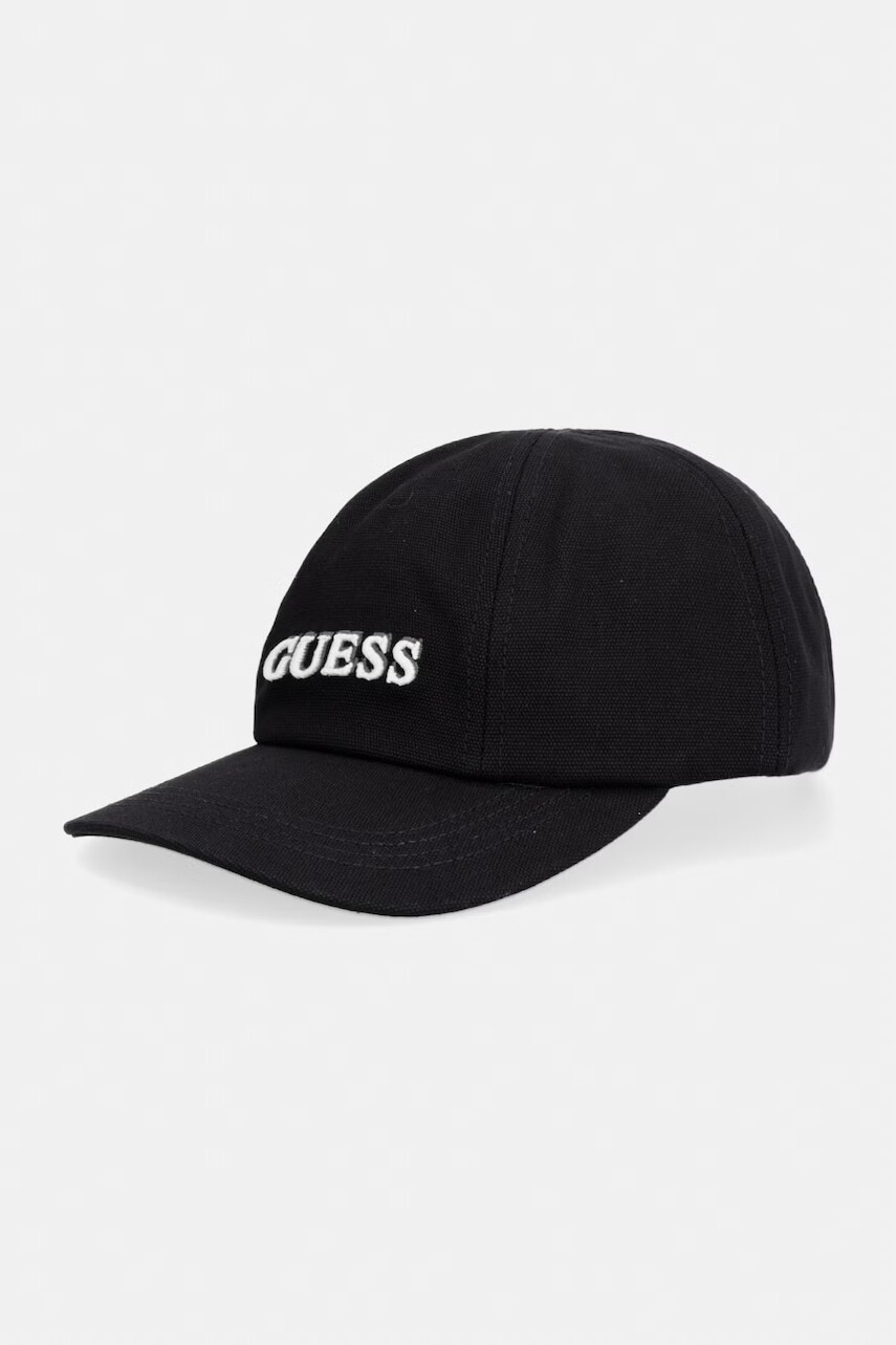 Guess čiapka so šiltom dámska bavlnená gabardénová