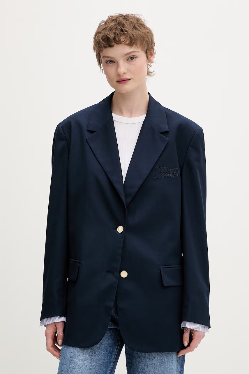 Tommy Jeans jednoradové sako dámske