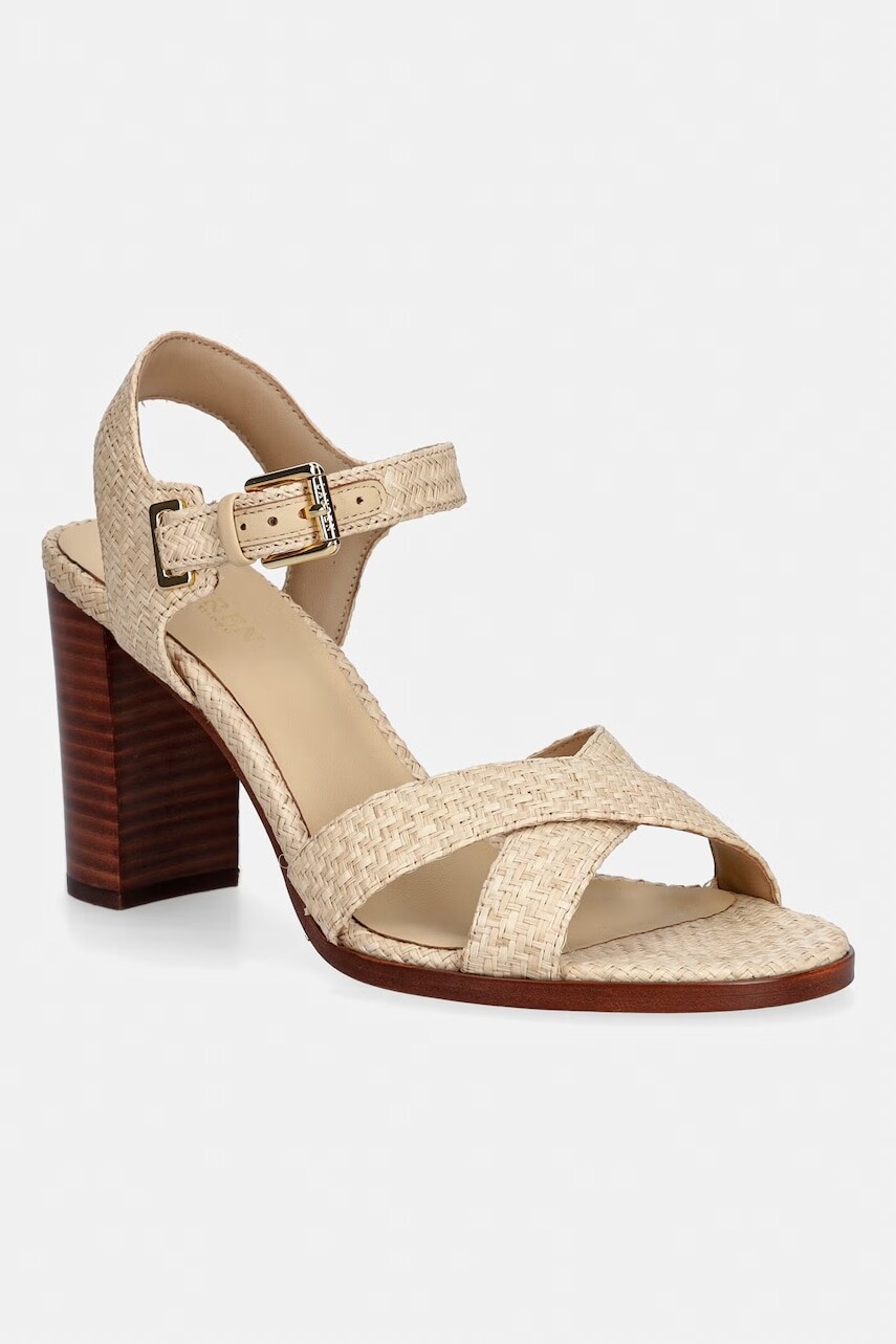 Lauren Ralph Lauren sandále na podpätku Emeryn