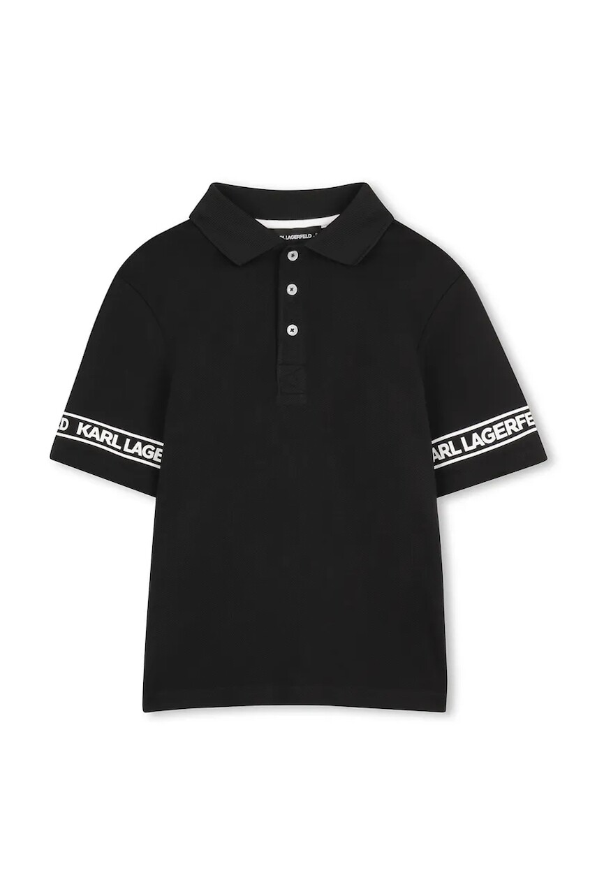Karl Lagerfeld polo tričko detské bavlnené