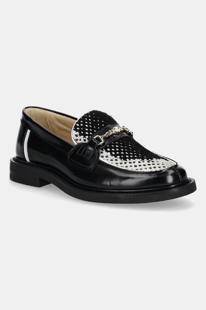 Kožené poltopánky Filling Pieces Loafer Rugby Degrade