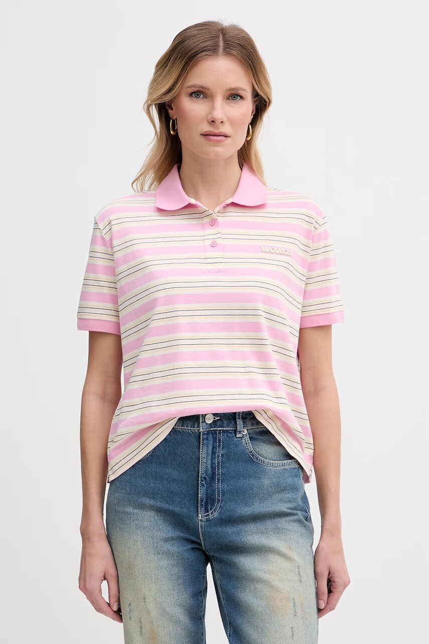 Max&Co. polo tričko dámske bavlnené MCOMANDARE