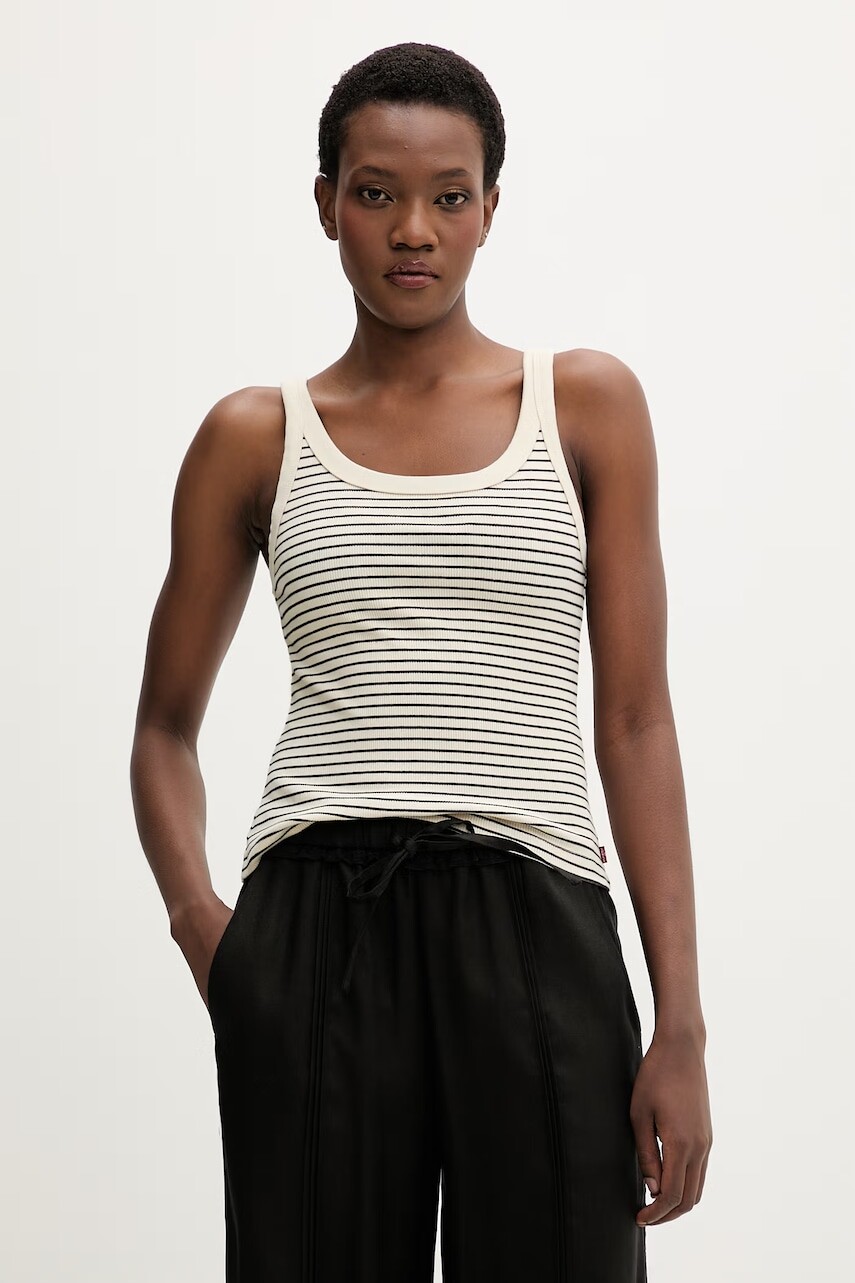 Levi's top dámsky ESSENTIAL RIBBED TANK