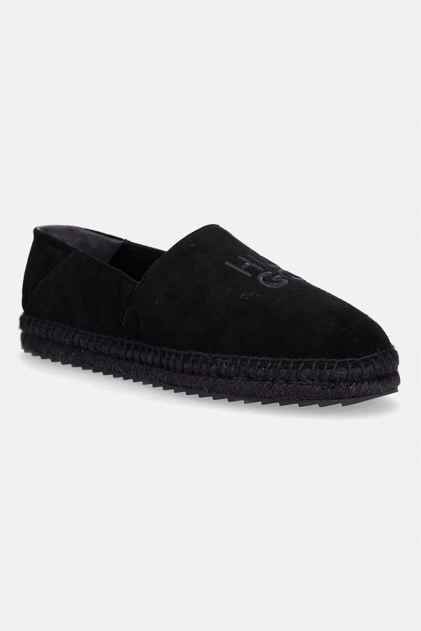 HUGO espadrilky pánske semišové Sannes