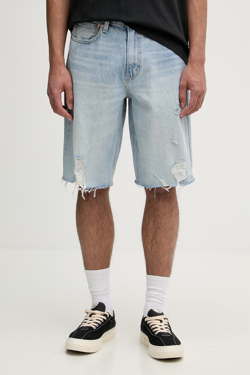 Levi's šortky pánske rifľové 469 LOOSE