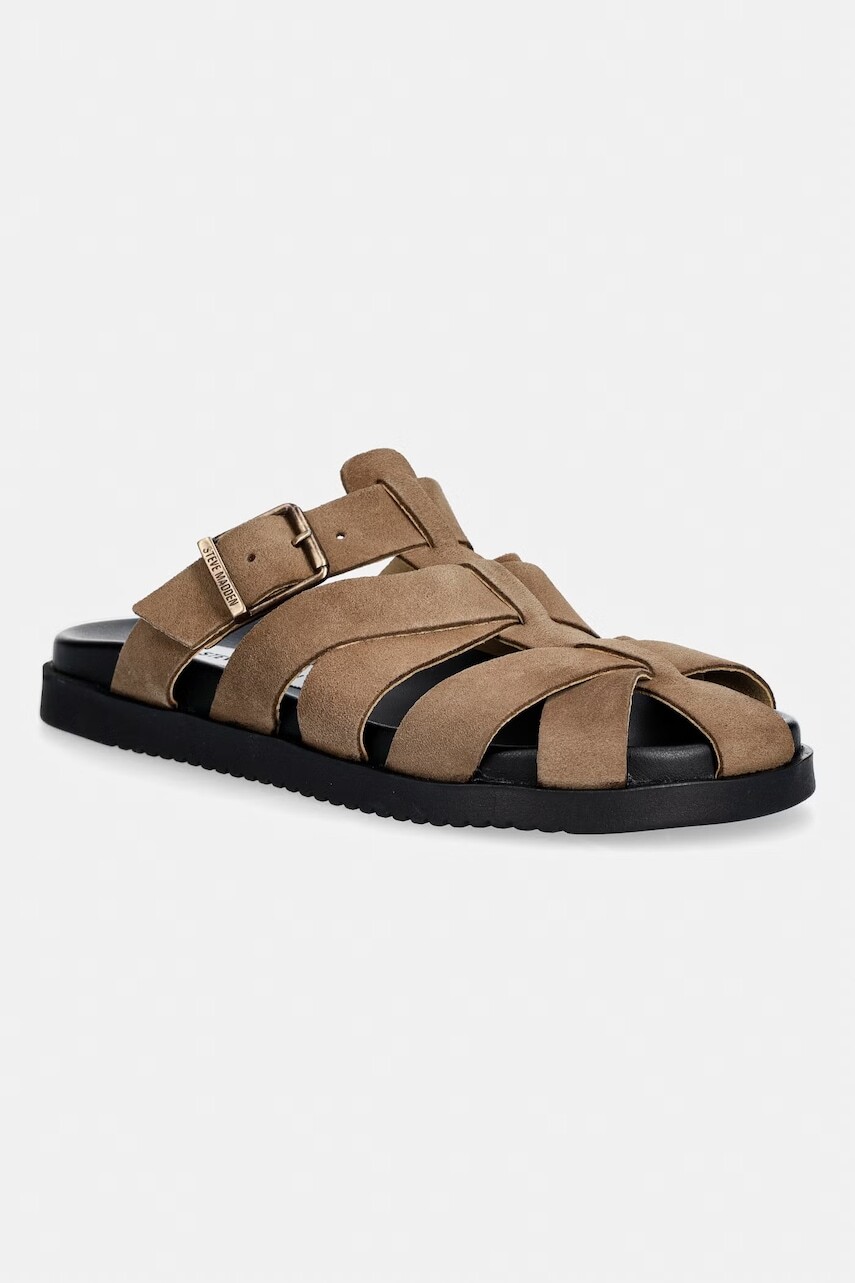 Steve Madden šľapky so zakrytými prstami dámske nubukové Mamba