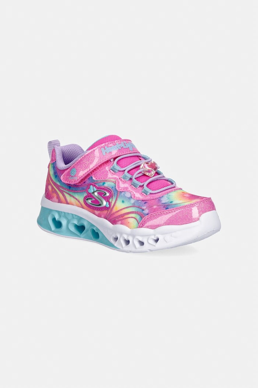 Skechers FLUTTER HEART LIGHTS GROOVY SWIRL tenisky detské