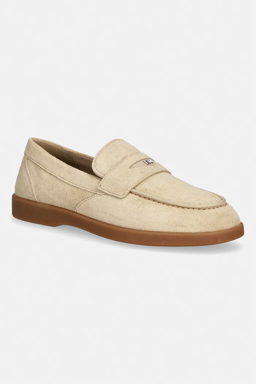 Michael Kors mokasíny pánske semišové Wesley Slip On