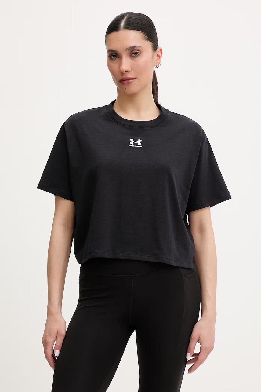 Under Armour tričko dámske Rival Boxy Tee
