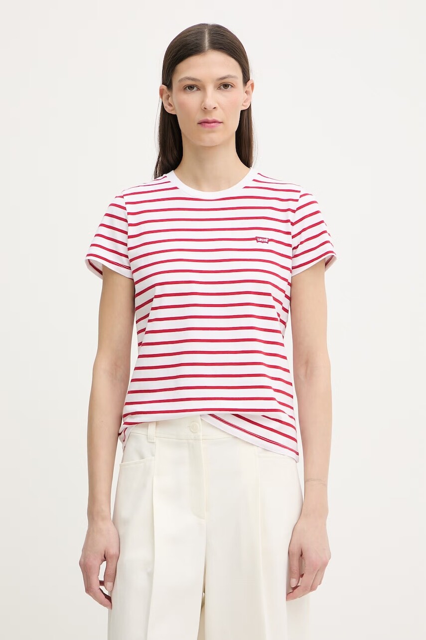 Levi's basic tričko dámske bavlnené PERFECT