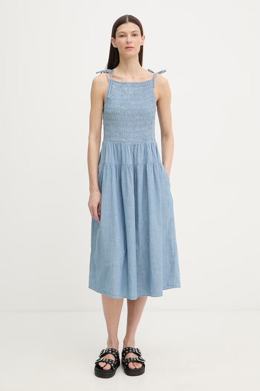 Levi's šaty babydoll bavlnené MONACO COTTON