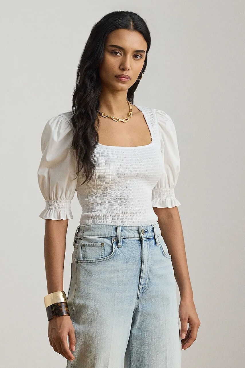 Lauren Ralph Lauren blúzka dámska bavlnená