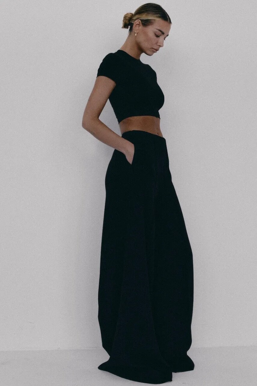 Muuv. nohavice wide leg dámske JOIA