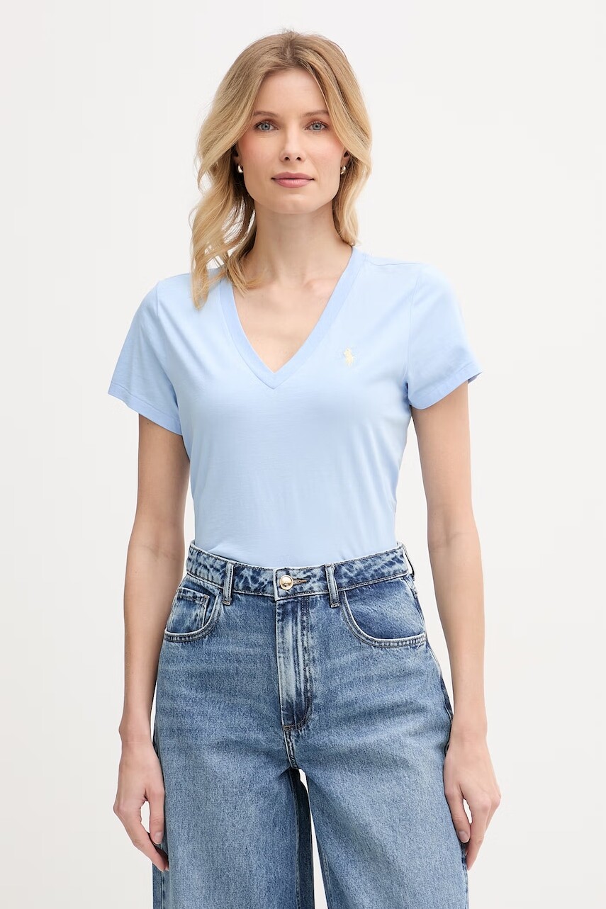 Polo Ralph Lauren basic tričko dámske bavlnené
