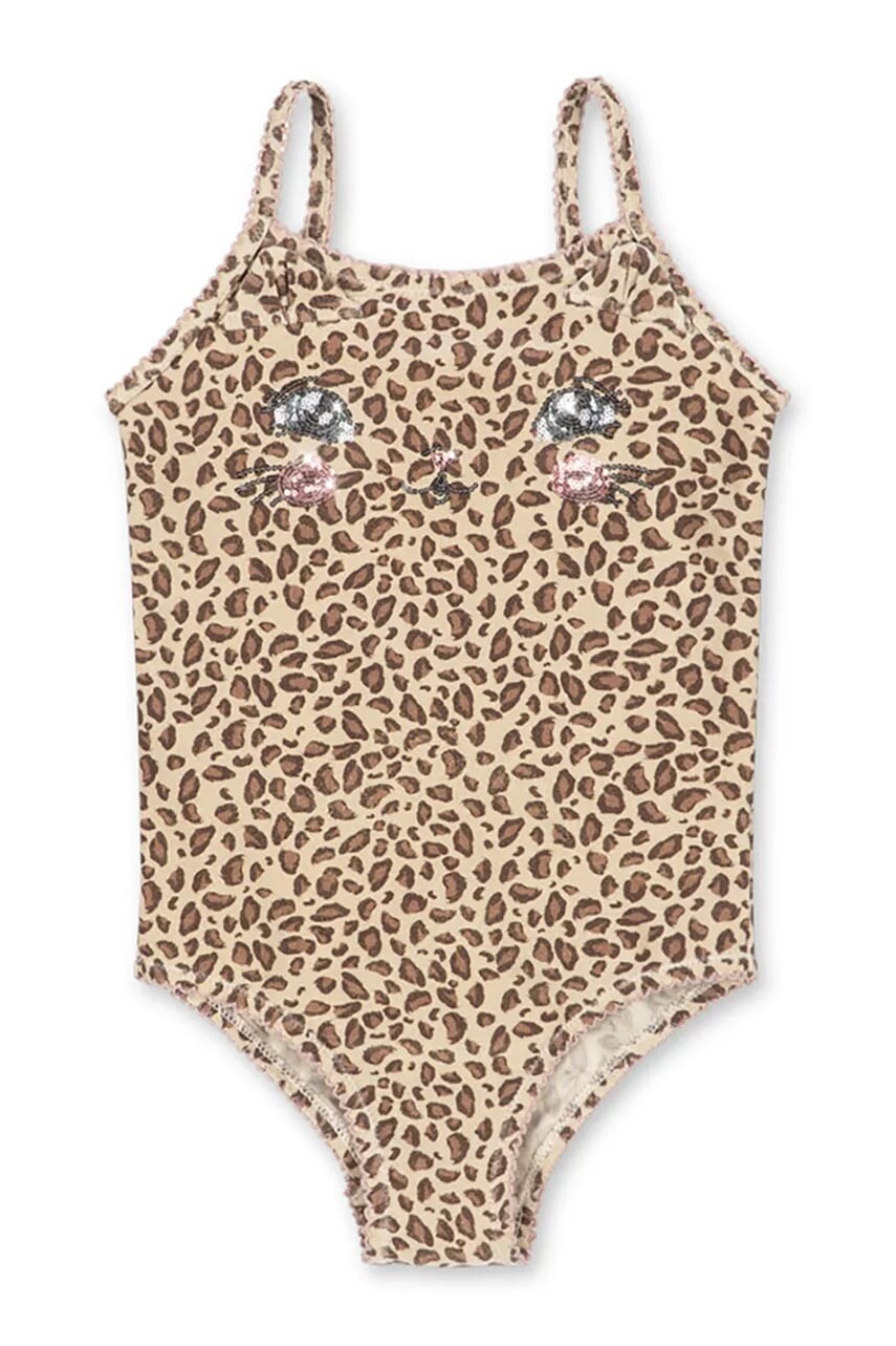 Konges Sløjd jednodielne plavky detské KITTY SWIMSUIT