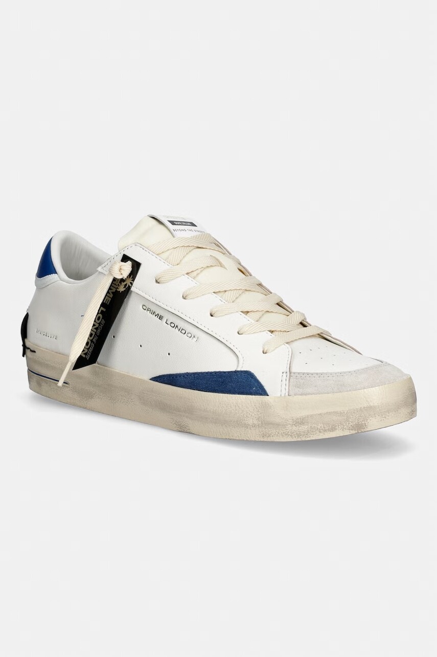 Crime London SK8 DELUXE tenisky pánske kožené