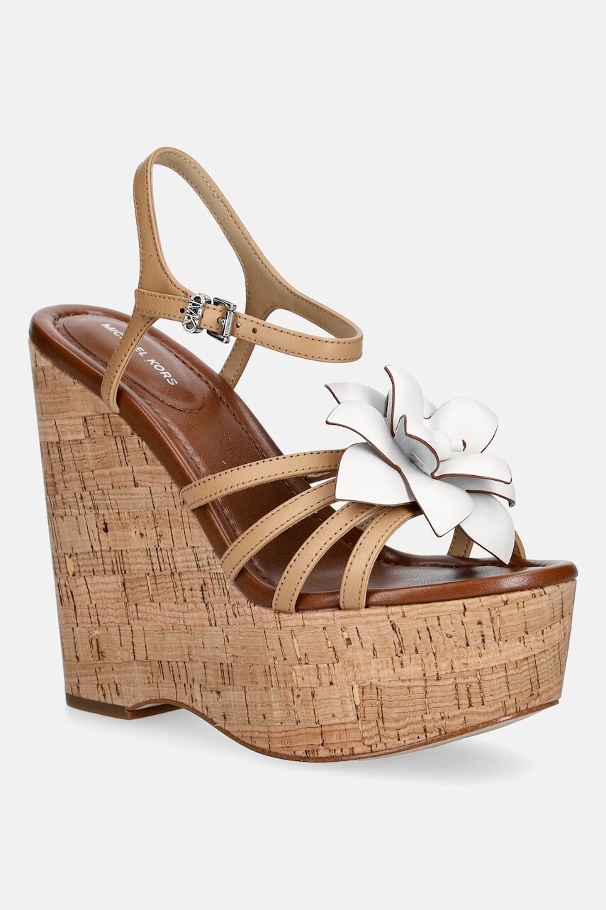 MICHAEL Michael Kors sandále kožené Jacie Wedge