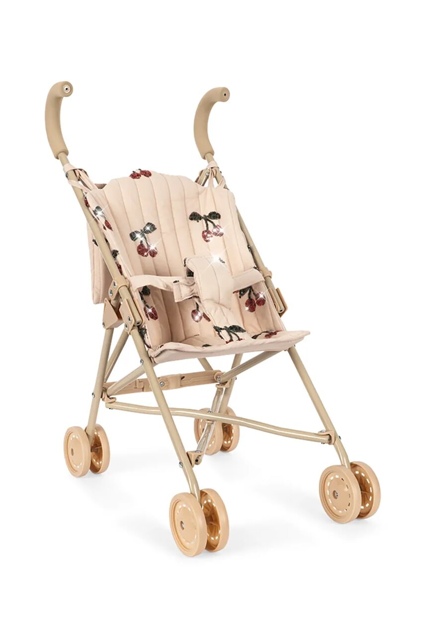 Konges Sløjd kočík pre bábiky detský TULLE DOLL STROLLER