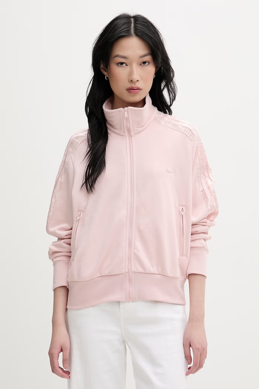 adidas Originals mikina na zips dámska s bavlnou Firebird