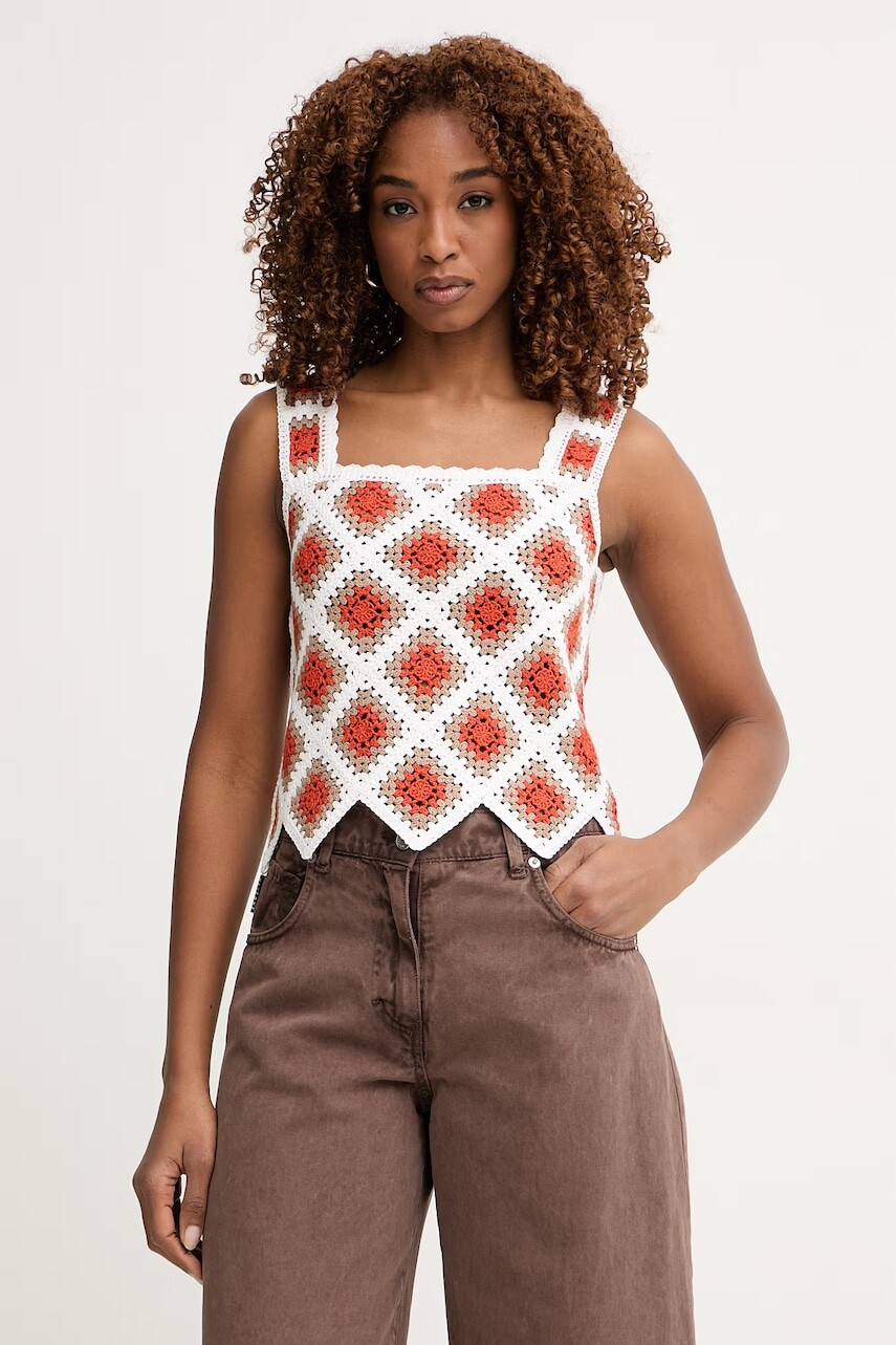Marella top dámsky s bavlnou Emme by Marella