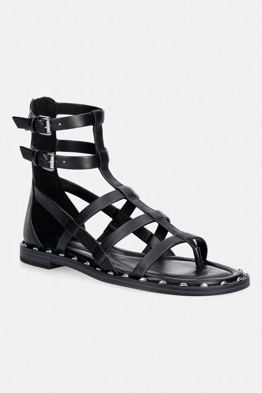 MICHAEL Michael Kors sandále dámske kožené Noa Flat Sandal