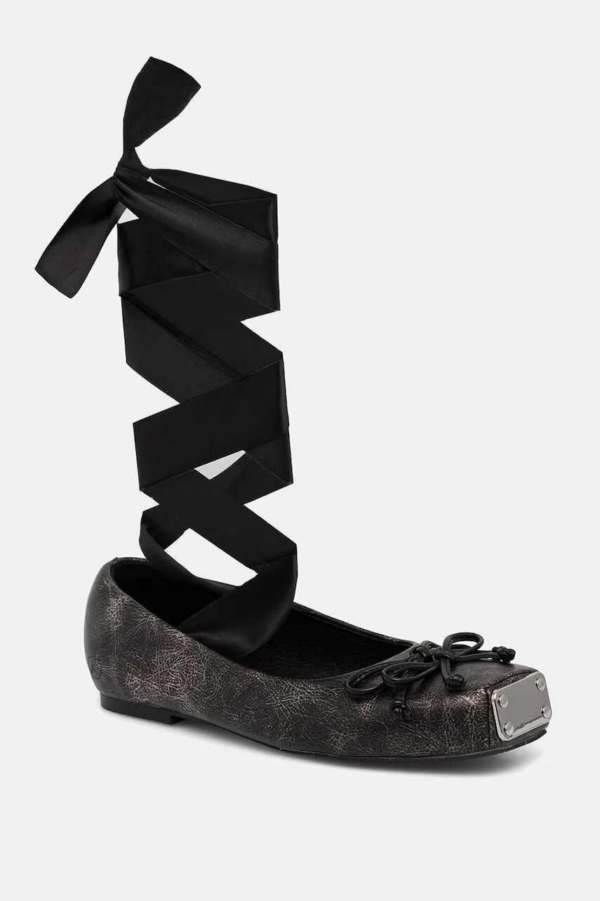 Koi Footwear baleríny Blithe Metal Toe Ballet Flats
