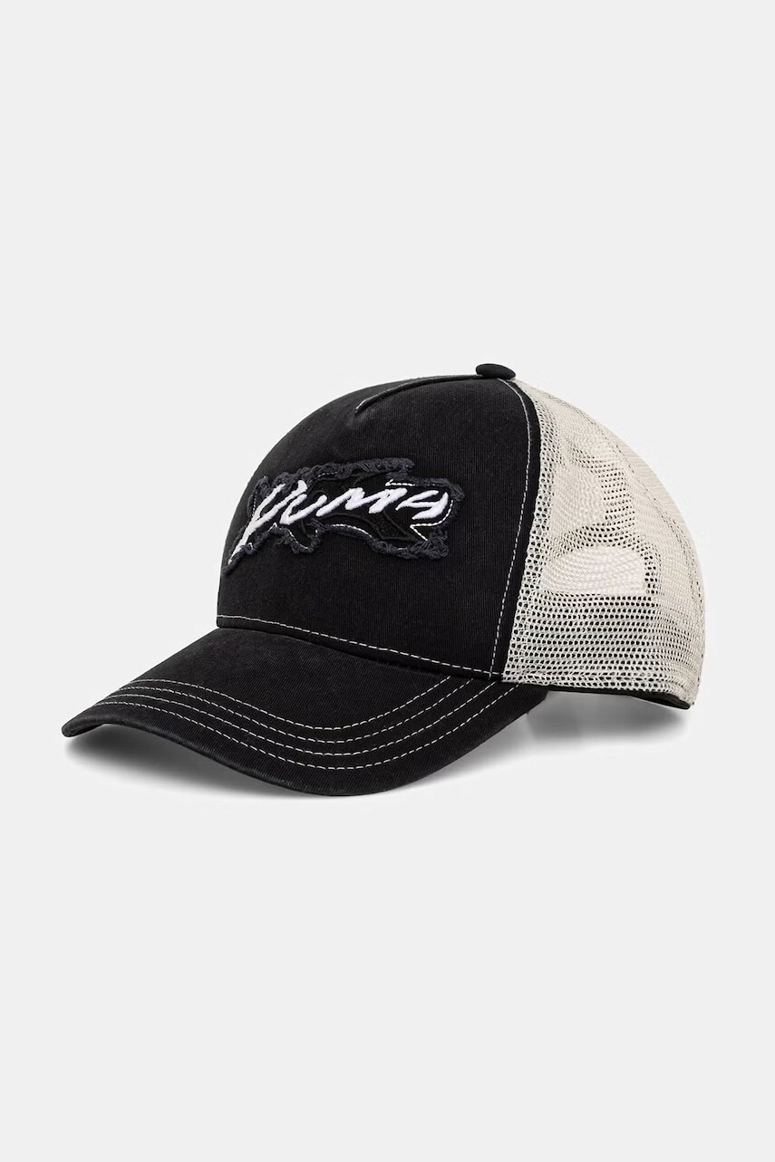 Puma šiltovka trucker bavlnená Wardrobe Essential