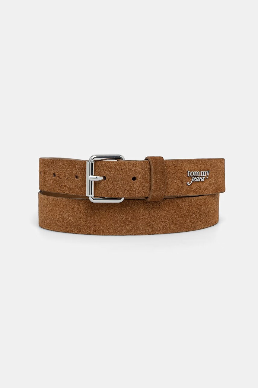 Tommy Jeans opasok dámsky semišový