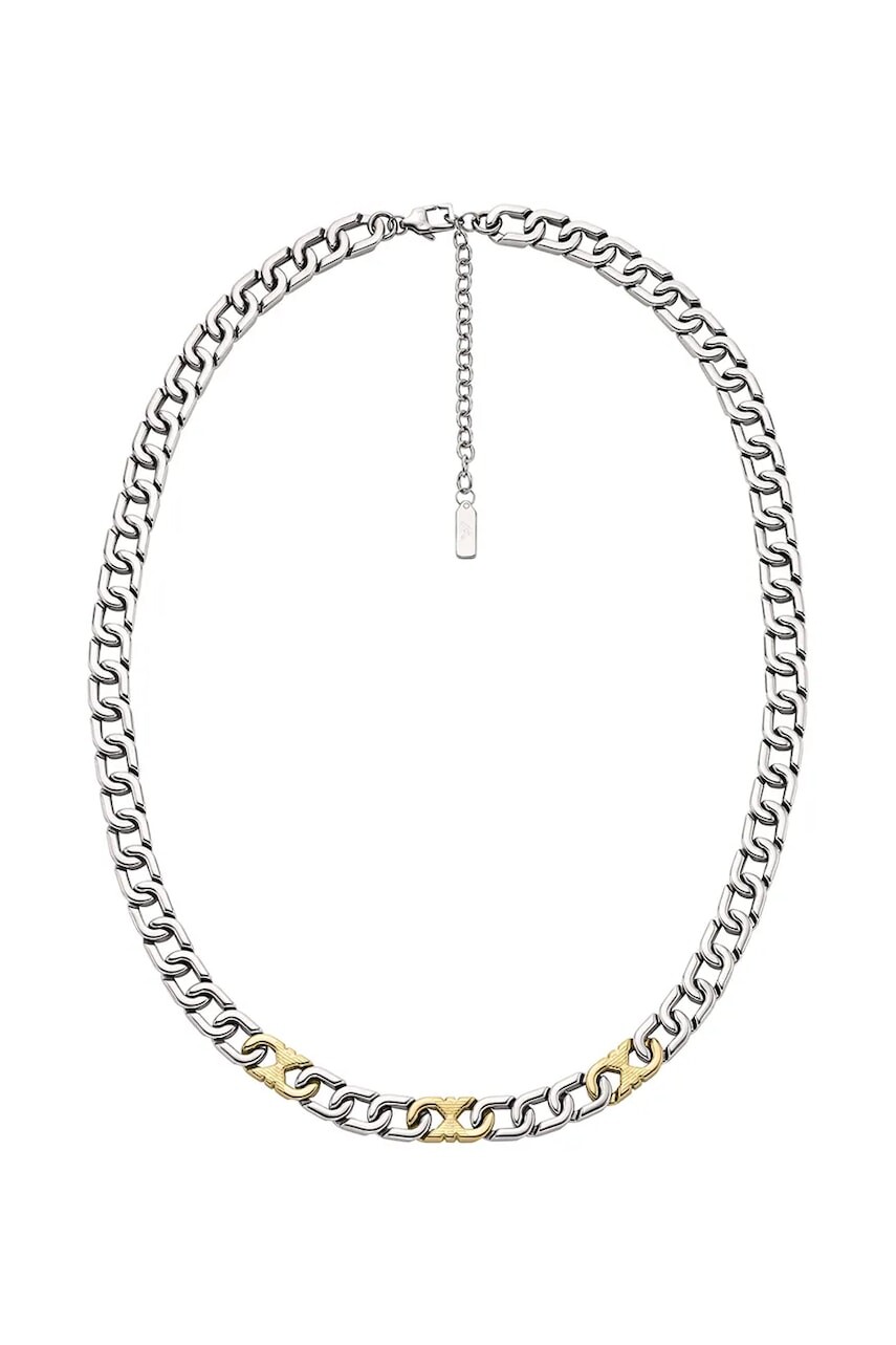 Emporio Armani Náhrdelník pánsky z nehrdzavejúcej ocele Eagle Logo