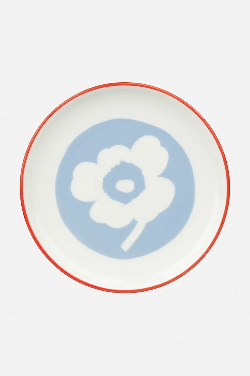 Marimekko tanierik na občerstvenie z kameniny 13,5 cm