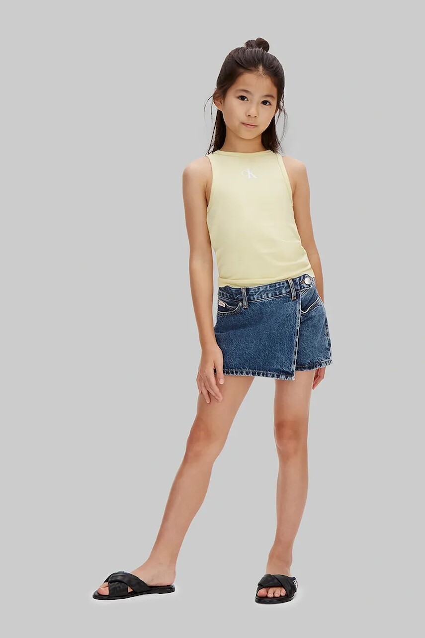 Calvin Klein Jeans culottes detské rifľové