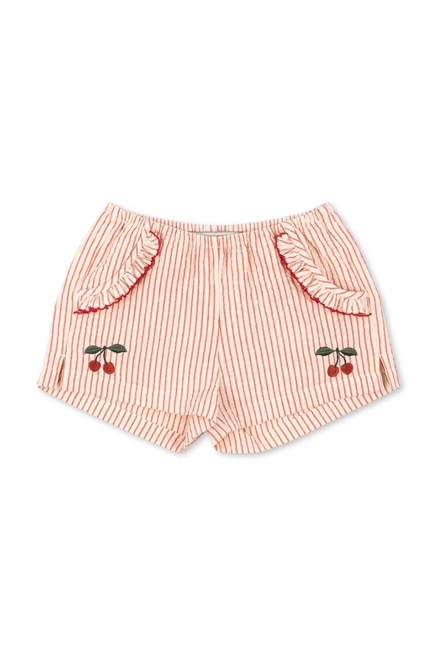 Konges Sløjd šortky detské bavlnené ELLIE FRILL SHORTS GOTS