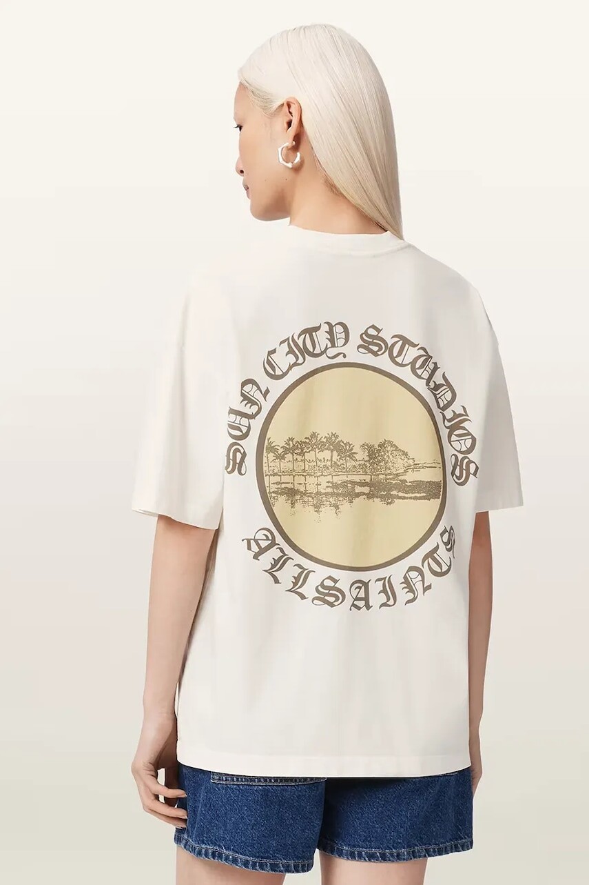 AllSaints tričko dámske bavlnené SUN