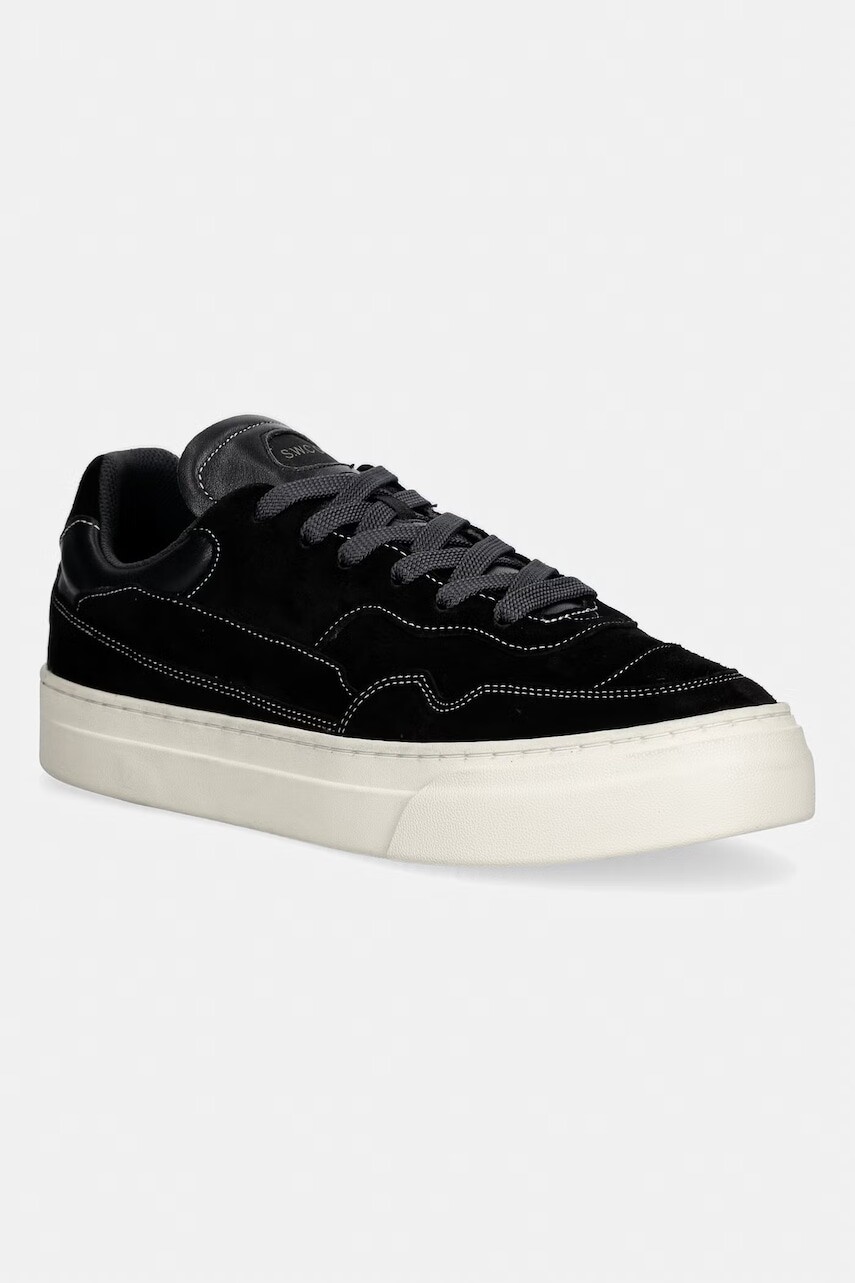 Stepney Workers Club OM6c PEARL OMNI SILK SUEDE tenisky pánske semišové