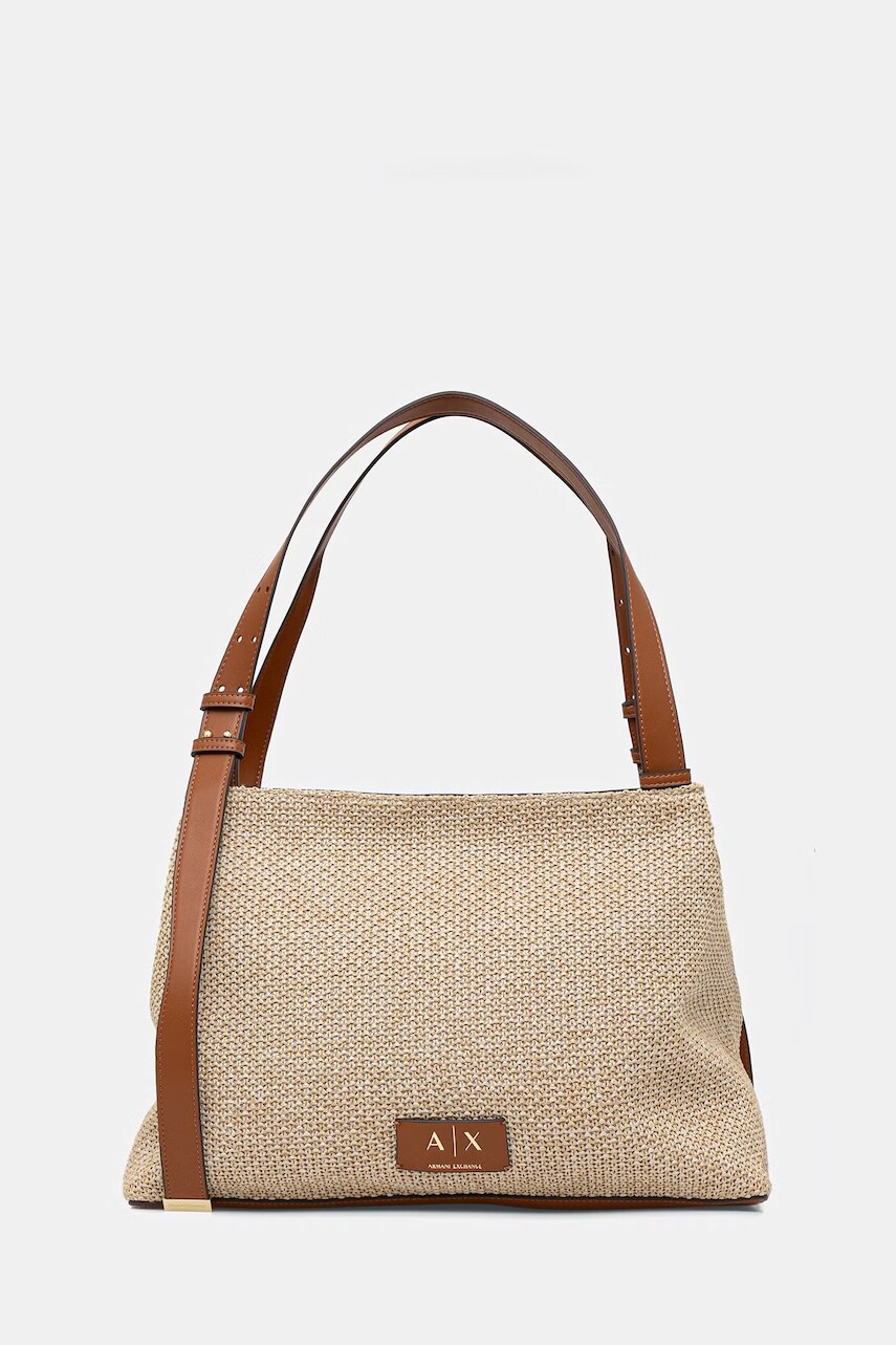 Armani Exchange kabelka typu shopper dámska pletená