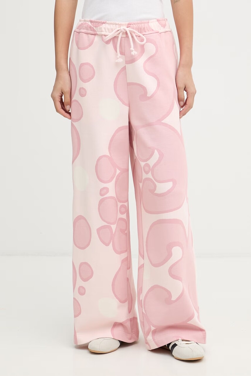 Marimekko teplákové nohavice dámske bavlnené