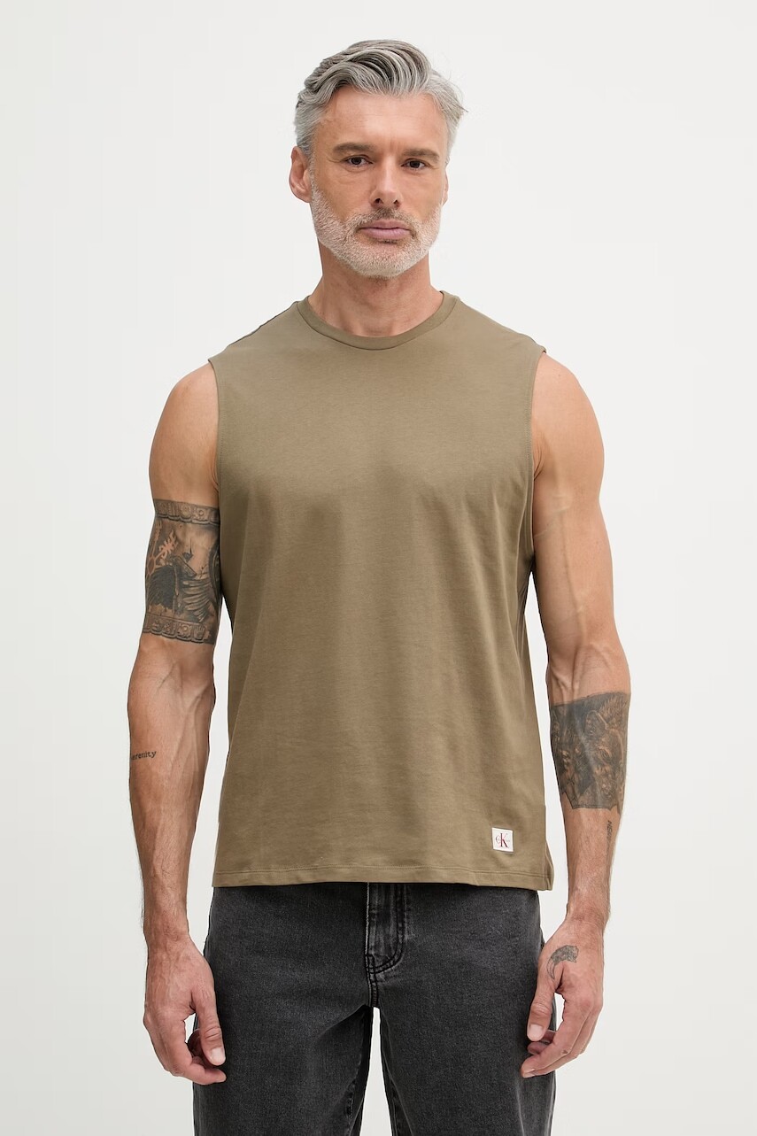 Calvin Klein Jeans top pánsky bavlnený