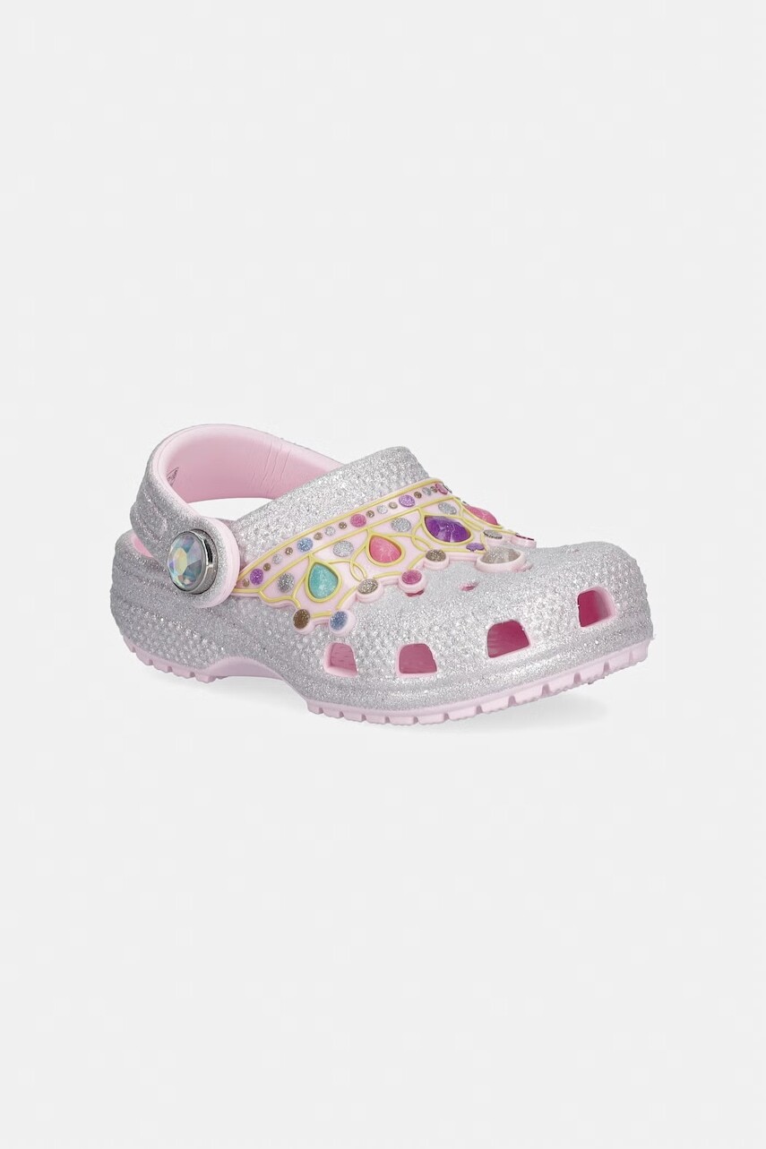 Crocs šľapky so zakrytými prstami detské CLASSIC IAM PRINCESS CLOG T