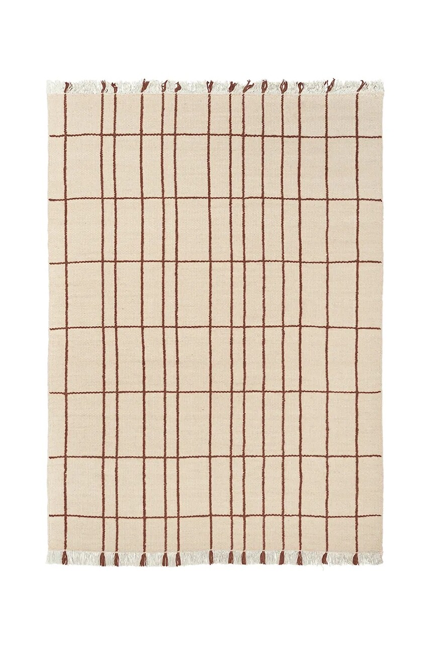 Ferm Living koberec podlahový z vlny 140 x 200 cm