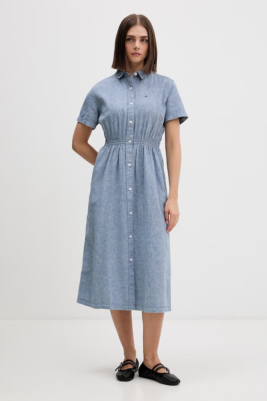 Tommy Jeans letné šaty rifľové