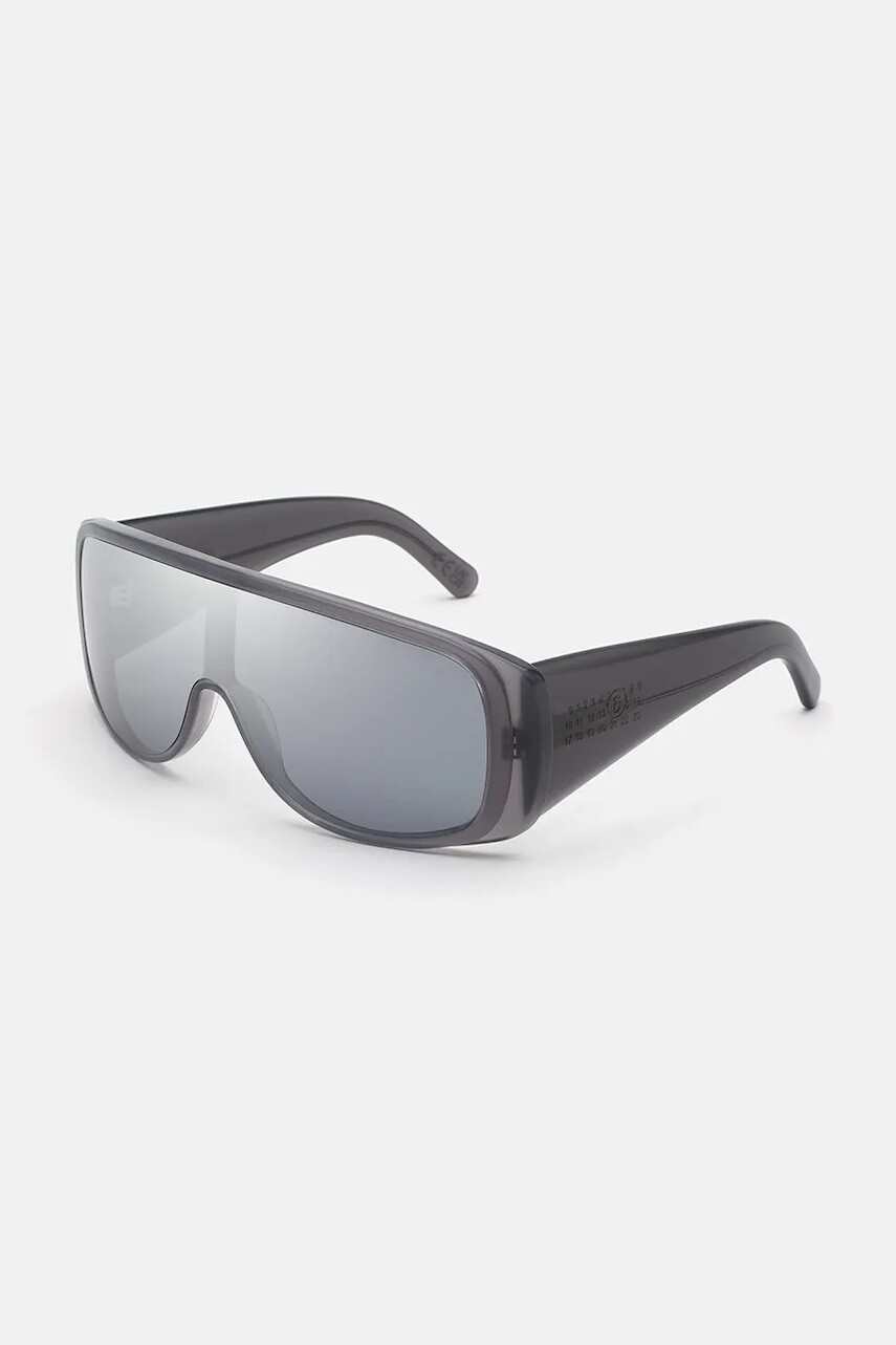 MM6 Maison Margiela slnečné okuliare MARGIELA MM6 MASK GREY