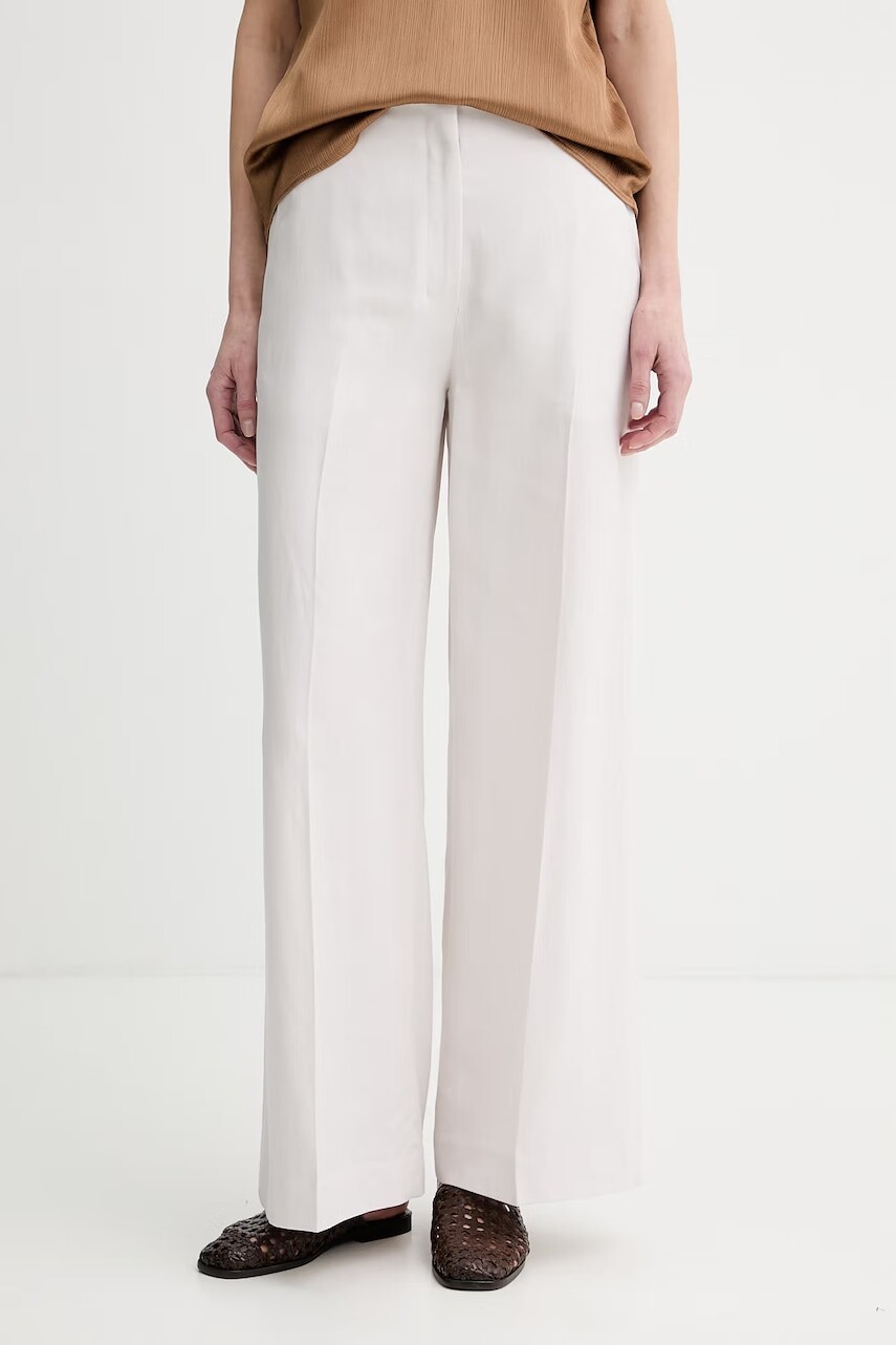 Calvin Klein nohavice dámske s lyocellom