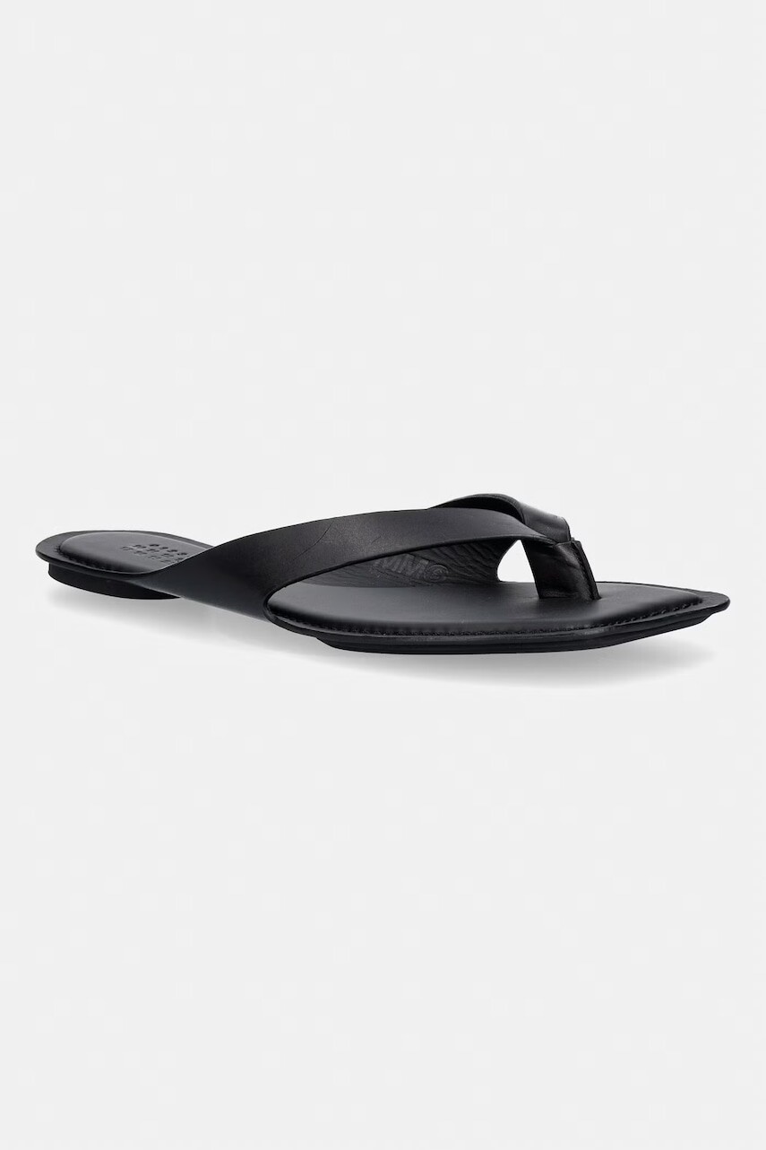 MM6 Maison Margiela šľapky dámske kožené